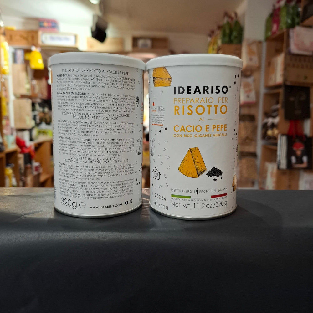 Risottomischung Cacio e Pepe & Gigante Vercelli Reissorte (Presidium Slow Food Auszeichnung)