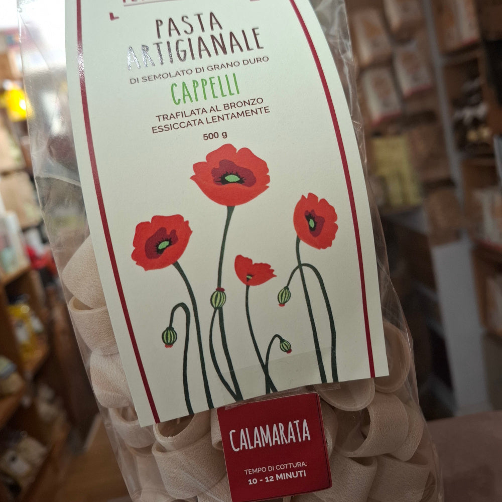 Pasta  Artigianale - Calamarata 500 gr.  Aus Hartweizengrieß "Senatore Cappelli", Terra Nobile, Atessa, Abruzzo