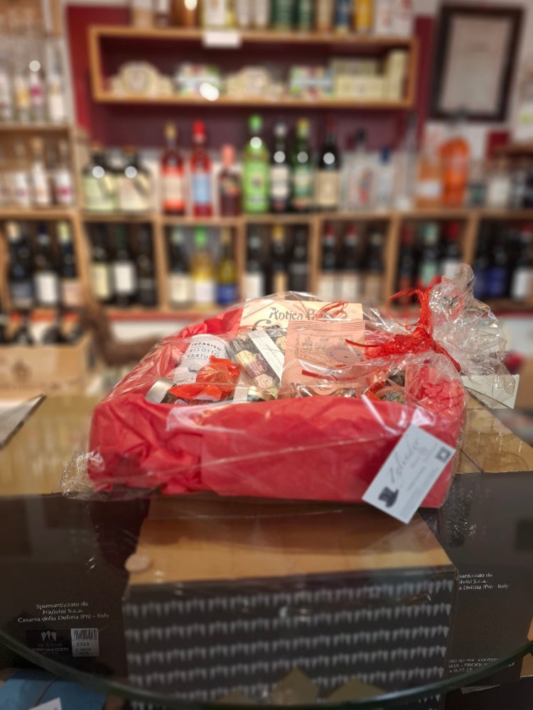 A - Präsentkorb - "Italienische Genussmomente"