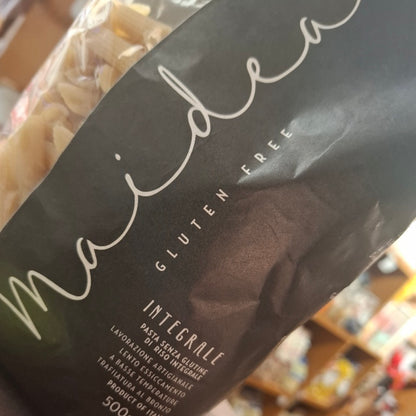 Pasta - GLUTENFREI 3er Set - (je Pack. 500 gr.) Fusilli, Penne, Maccherone - aus Vollkornreißmehl - Maidea - Abruzzen Italy