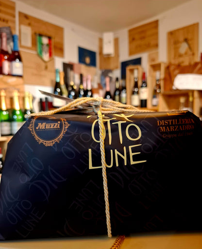 Panettone alla Grappa 18 Lune, Marzadro / Muzzi - 1 Kg