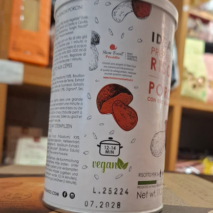 Risottomischung Porcini  &  Riso Gigante Verclli - IDEARISO Vercelli Italy