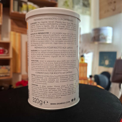 Risottomischung Safran & Gigante Vercelli Reissorte (Presidium Slow Food Auszeichnung)