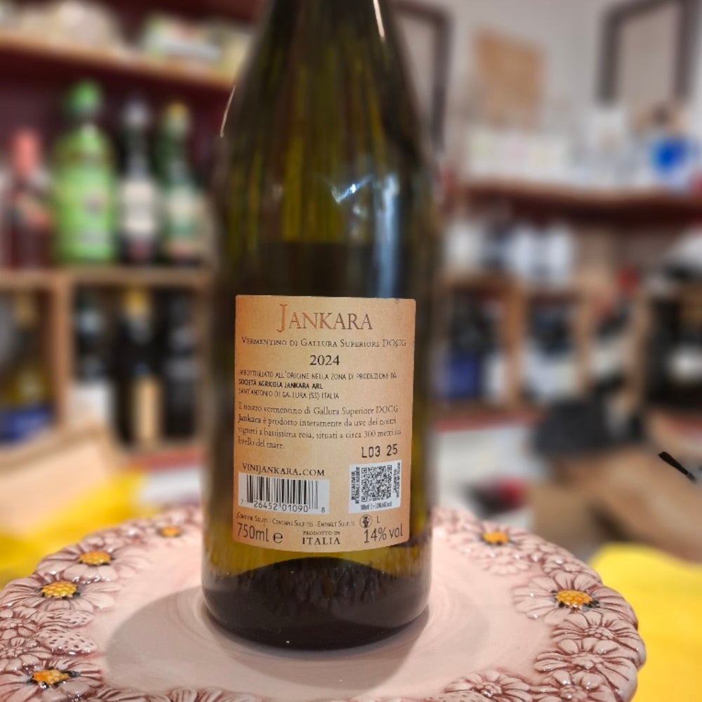 Wein - Jankara Vermentino di Gallura DOCG 2024 -14%vol. & Cannonau della Sardegna doc 2022 15,5% vol.