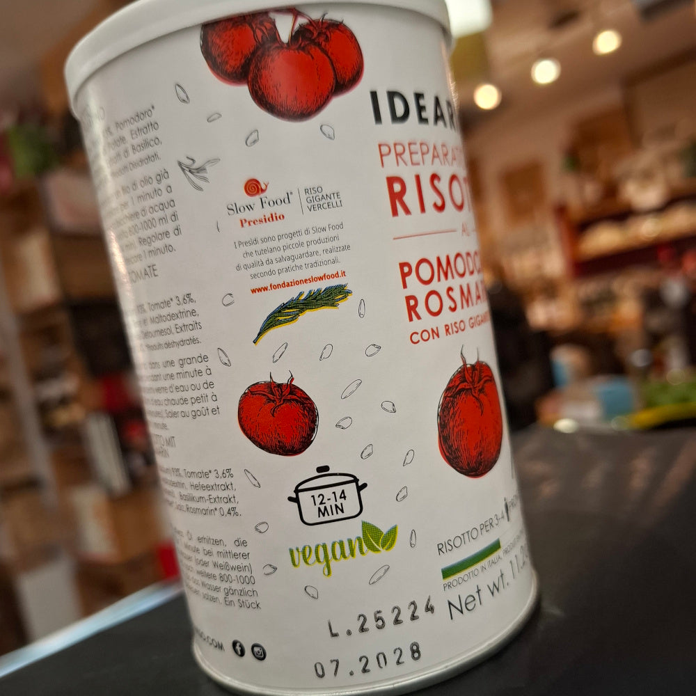 Risottomischung Pomodoro & Rosmarino & Gigante Vercelli Reissorte (Presidium Slow Food Auszeichnung)